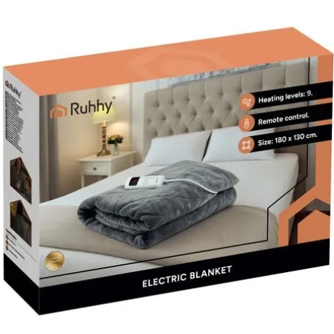 Mata- Koc Elektryczny 180X130Cm Ruhhy 26202