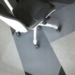 MATA OCHRONNA POD KRZESŁO FOTEL PODKŁADKA 130X90 CM PRZEZROCZYSTA SOLIDNA
