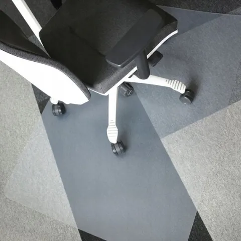 MATA OCHRONNA POD KRZESŁO FOTEL PODKŁADKA 130X90 CM PRZEZROCZYSTA SOLIDNA