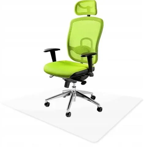 MATA OCHRONNA POD KRZESŁO FOTEL PODKŁADKA 130X90 CM PRZEZROCZYSTA SOLIDNA