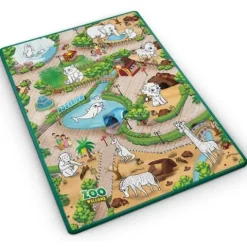 Mata piankowa do kolorowania zwijana 120 x 90 x 0,3 cm Ricokids RK-344