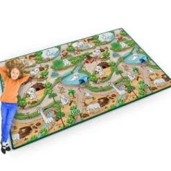 Mata piankowa do kolorowania zwijana 200 x 120 x 0,3 cm Ricokids RK-343