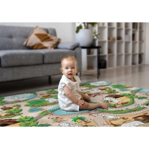 Mata piankowa do kolorowania zwijana 200 x 120 x 0,3 cm Ricokids RK-343