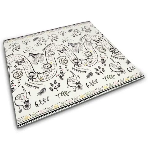 Mata piankowa edukacyjna składana 200 x 150 x 1 cm Nukido NK-341