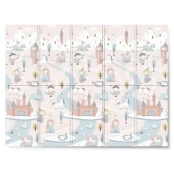 Mata piankowa edukacyjna składana 200 x 150 x 1 cm Nukido NK-341