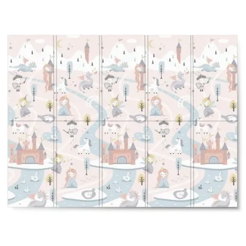 Mata piankowa edukacyjna składana 200 x 150 x 1 cm Nukido NK-341