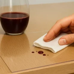 Mata pod krzesło, fotel biurowy 102x125x0,1cm podkładka na biurko transparentna