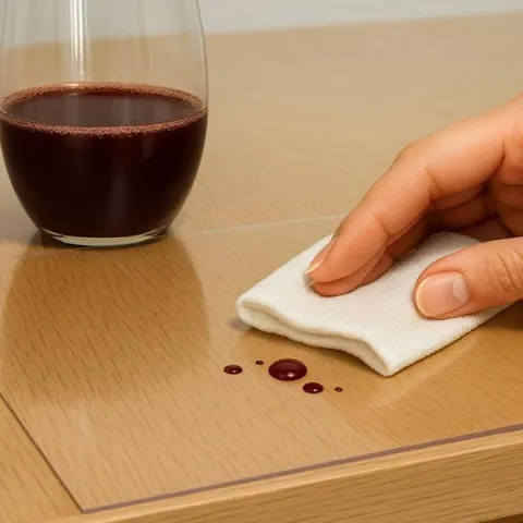 Mata pod krzesło, fotel biurowy 102x125x0,1cm podkładka na biurko transparentna