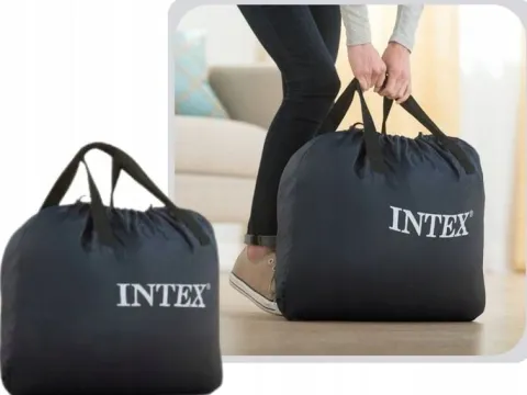 Materac Dmuchany Jednoosobowy Łóżko z Pompką 230V Intex 64426ND MODEL 2024