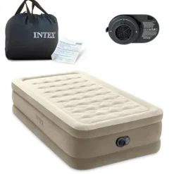 Materac Dmuchany Jednoosobowy Łóżko z Pompką 230V Intex 64426ND MODEL 2024