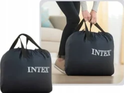 Materac Dmuchany Jednoosobowy Łóżko do Spania z Pompką 230V Intex 64426ND