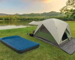 Materac Dmuchany Kempingowy Outdoorowy Turystyczny pod Namiot Biwak Intex