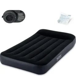 Materac dmuchany 191x99x25 cm z wbudowaną pompką elektryczną INTEX 64146ND