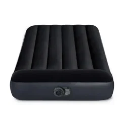Materac dmuchany 191x99x25 cm z wbudowaną pompką elektryczną INTEX 64146ND