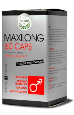 MAXILONG TABLETKI NA POWIĘKSZENIE PENISA POPRAWA EREKCJI MĘSKA POTENCJA 60