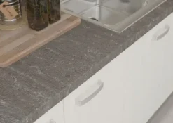 Meble Kuchenne BIANCA - cichy domyk, biały połysk