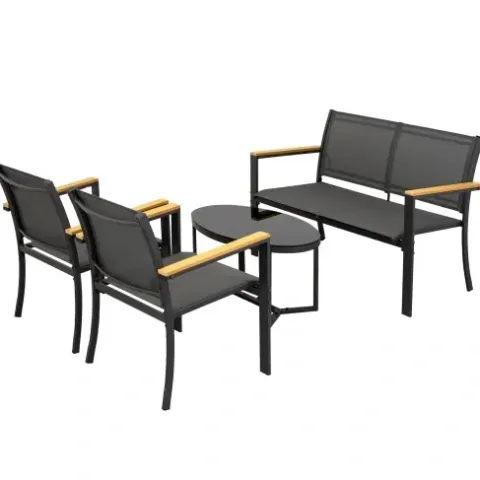 MEBLE OGRODOWE ZESTAW komplet na taras ogród STÓŁ fotele sofa