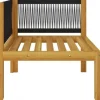 MEBLE OGRODOWE ZESTAW MEBLI OGRODOWYCH ŁAWKA SOFA