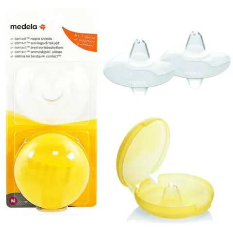 Medela silikonowe nakładki na brodawki contact rozmiar M