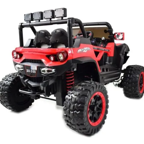MEGA AUTO CFORCE 4X4 , METALOWE AMORTYZATORY, FUNKCJA BUJANIA, KLIMATYZACJA MIĘKKIE KOŁA EVA, MIĘKKIE SIEDZENIE FULL OPCJA /XJL5