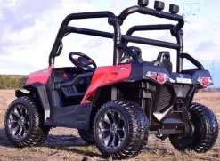 MEGA BUGGY UTV DLA 2 DZIECI, 4 SILNIKI, MIĘKKIE SIEDZENIE, MIĘKKIE KOŁA/7988-HIGH
