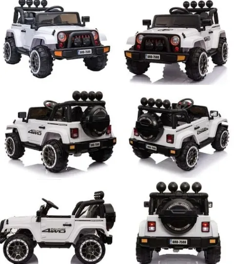 MEGA JEEP FULLTIME, NAPĘD 4X4, 1X12V ,WOLNY START/ MIĘKKIE KOŁA, FUNKCJA BUJANIAEXCLUSIVE/7588