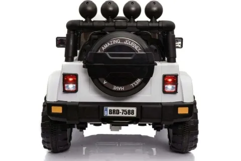 MEGA JEEP FULLTIME, NAPĘD 4X4, 1X12V ,WOLNY START/ MIĘKKIE KOŁA, FUNKCJA BUJANIAEXCLUSIVE/7588