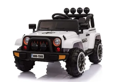 MEGA JEEP FULLTIME, NAPĘD 4X4, 1X12V ,WOLNY START/ MIĘKKIE KOŁA, FUNKCJA BUJANIAEXCLUSIVE/7588