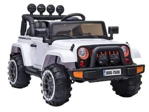 MEGA JEEP FULLTIME, NAPĘD 4X4, 1X12V ,WOLNY START/ MIĘKKIE KOŁA, FUNKCJA BUJANIAEXCLUSIVE/7588