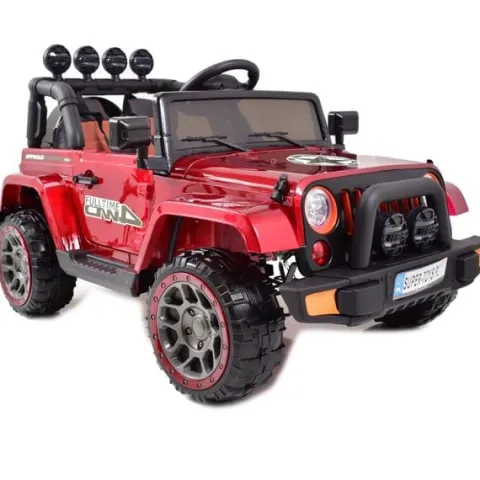 MEGA JEEP FULLTIME, NAPĘD 4X4, 1X12V ,WOLNY START/ MIĘKKIE KOŁA, FUNKCJA BUJANIA EXCLUSIVE LAKIER/7588
