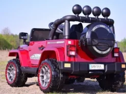 MEGA JEEP FULLTIME, NAPĘD 4X4, 1X12V ,WOLNY START/ MIĘKKIE KOŁA, FUNKCJA BUJANIA EXCLUSIVE LAKIER/7588