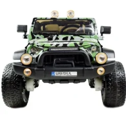 MEGA JEEP PERFECT 002B EXCLUSIVE 4x4, WOLNY START/ MIĘKKIE KOŁA,/HP-002B