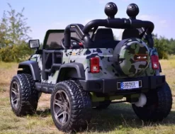 MEGA JEEP PERFECT 002B EXCLUSIVE 4x4, WOLNY START/ MIĘKKIE KOŁA,/HP-002B