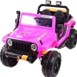 MEGA JEEP 4 SPEED DLA DZIECKA I DLA RODZICA 4x4, DO 100 kg - STEROWANIE TELEFONEM, WALIZKA - HIT/XB1118