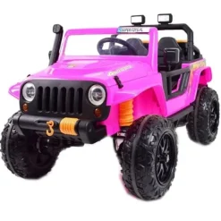 MEGA JEEP 4 SPEED DLA DZIECKA I DLA RODZICA 4x4, DO 100 kg - STEROWANIE TELEFONEM, WALIZKA - HIT/XB1118