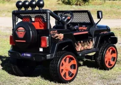 MEGA JEEP SUNSHINE, NAPĘD 4X4, 2X12V, WOLNY START/ MIĘKKIE KOŁA, BLUETOOTH, RADIO EXCLUSIVE/2388