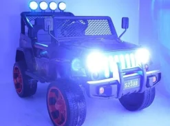 MEGA JEEP SUNSHINE, NAPĘD 4X4, 2X12V, WOLNY START/ MIĘKKIE KOŁA, BLUETOOTH, RADIO EXCLUSIVE/2388