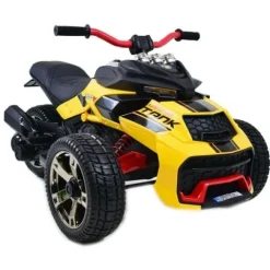 MEGA MOCNY MOTOR 3 KOŁOWY LAND 55, AMORTYZATORY, MIĘKKIE KOŁA/XB3118