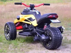 MEGA MOCNY MOTOR 3 KOŁOWY LAND 55, AMORTYZATORY, MIĘKKIE KOŁA/XB3118