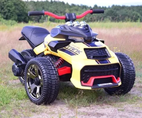 MEGA MOCNY MOTOR 3 KOŁOWY LAND 55, AMORTYZATORY, MIĘKKIE KOŁA/XB3118