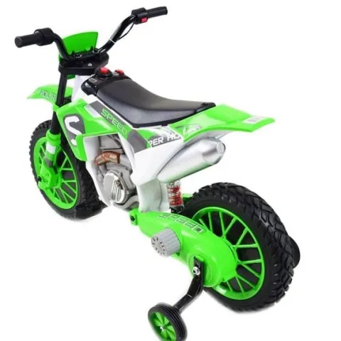 MEGA MOTOR ENDURO - MIĘKKIE KOŁA, AMORTYZATOR, 12V, WALIZKA SUPER JAKOŚĆ/XMX616