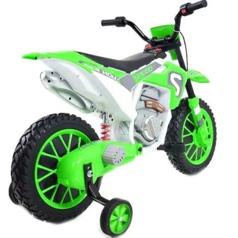 MEGA MOTOR ENDURO - MIĘKKIE KOŁA, AMORTYZATOR, 12V, WALIZKA SUPER JAKOŚĆ/XMX616
