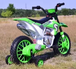 MEGA MOTOR ENDURO - MIĘKKIE KOŁA, AMORTYZATOR, 12V, WALIZKA SUPER JAKOŚĆ/XMX616
