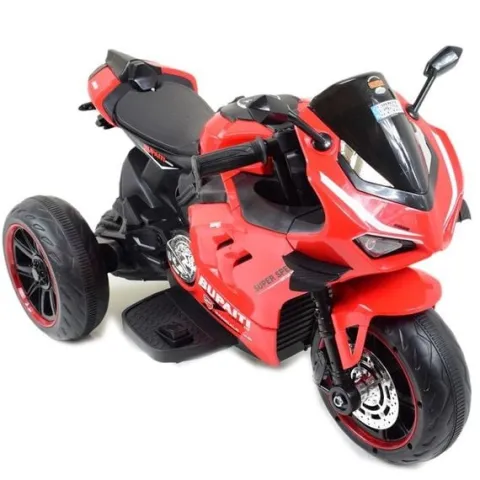 MEGA MOTOR 3 KOŁOWY BUPAITI, DWA SILNIKI , ŚWIECĄCE KOŁA/BPD-818