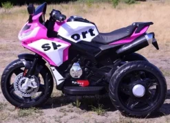MEGA MOTOR 3 KOŁOWY SPORT, DWA SILNIKI , MIĘKKIE KOŁA, MIĘKKIE SIEDZENIE, GAZ W MANETCE/FB6886