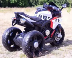 MEGA MOTOR 3 KOŁOWY SPORT, DWA SILNIKI , MIĘKKIE KOŁA, MIĘKKIE SIEDZENIE, GAZ W MANETCE/FB6886