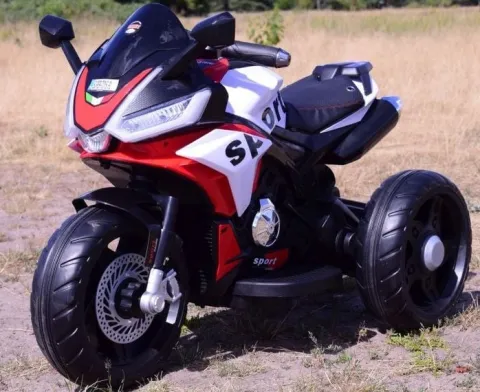 MEGA MOTOR 3 KOŁOWY SPORT, DWA SILNIKI , MIĘKKIE KOŁA, MIĘKKIE SIEDZENIE, GAZ W MANETCE/FB6886