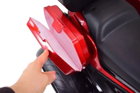 MEGA MOTOR TURYSTYCZNY NA AKUMULATOR LAKIER, ŚWIATŁA/ HLW1688