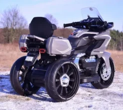 MEGA MOTOR TURYSTYCZNY NA AKUMULATOR , LAKIER, ŚWIATŁA/ HLW1688