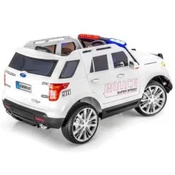 MEGA POLICJA Z MEGAFONEM I RADIEM, MIĘKKIE KOŁA/9935